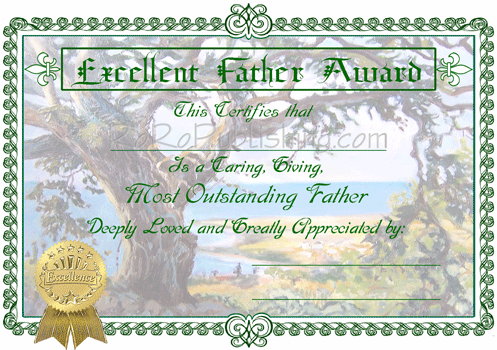 Excellent Father Award