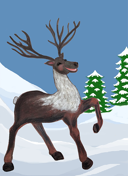 Laughing Reindeer