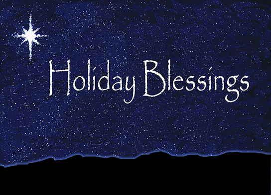 Holiday Blessings Over Santa Barbara
